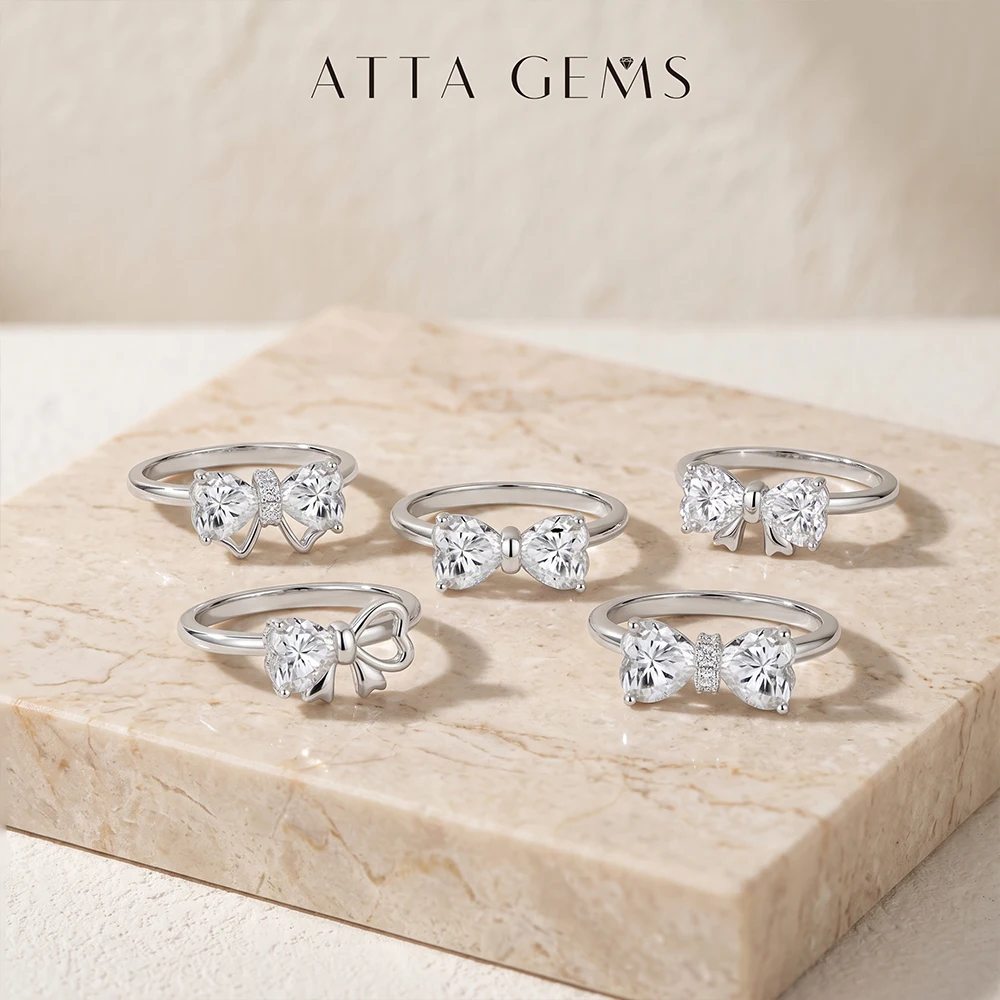 HEART MOISSANITE RING
