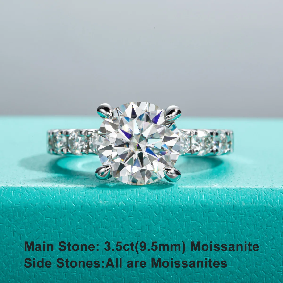 MOISSANITE ENGAGEMENT RING